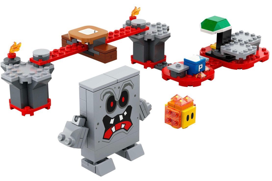 Lego Mario Uitbreidingsset: Whomps lavafort, Kinderen en Baby's, Speelgoed | Duplo en Lego, Ophalen of Verzenden, Zo goed als nieuw