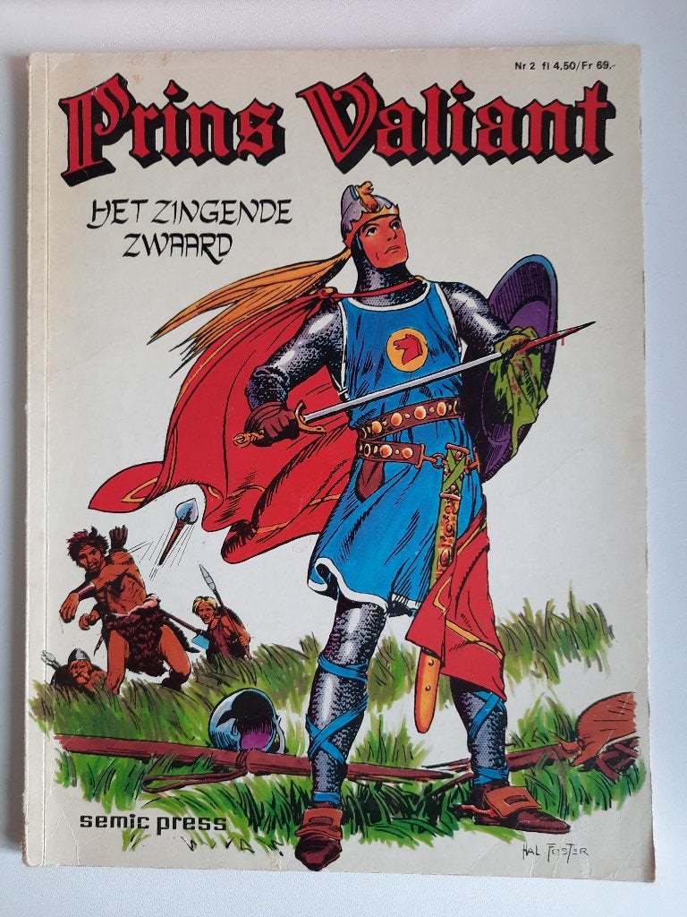 prins Valiant, het zingende zwaard, Eén stripboek, Ophalen of Verzenden