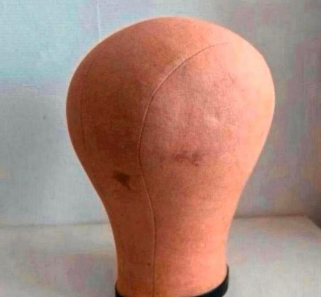 Vintage Mannequin Hoofd voor Hoeden/Pruiken, Ophalen of Verzenden