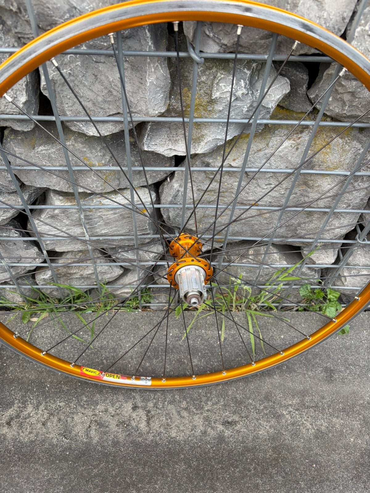 Retro wielset racefiets velgrem Tune naaf Coda Cannondale, Fietsen en Brommers, Fietsonderdelen, Ophalen of Verzenden