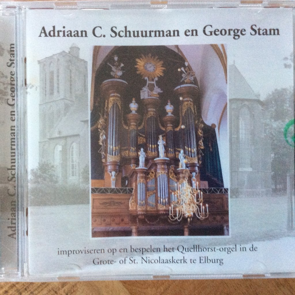 Orgel, in seal - George Stam & AC Schuurman, improvisaties, Ophalen of Verzenden, Classicisme, Nieuw in verpakking, Soloconcert