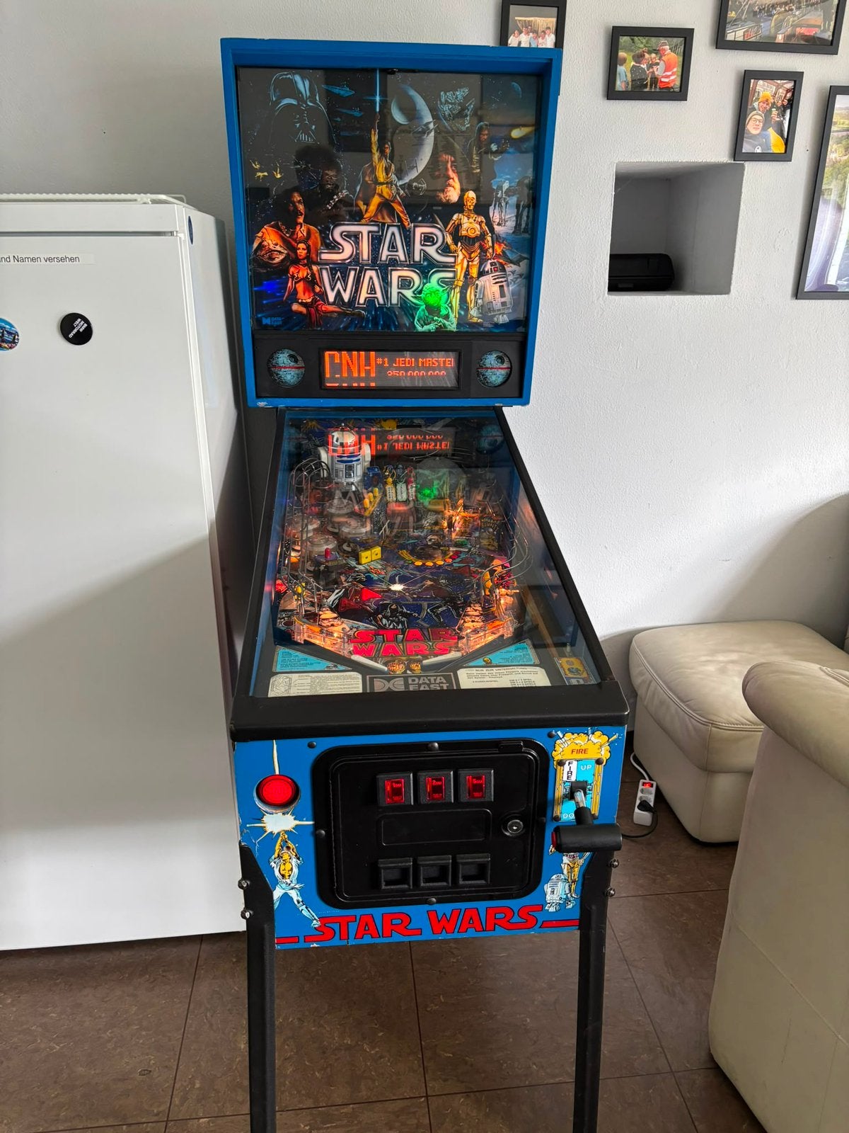 Prachtige StarWars flipperkast, Verzamelen, Automaten | Flipperkasten, Ophalen, Gebruikt, Data East, Dot-matrix