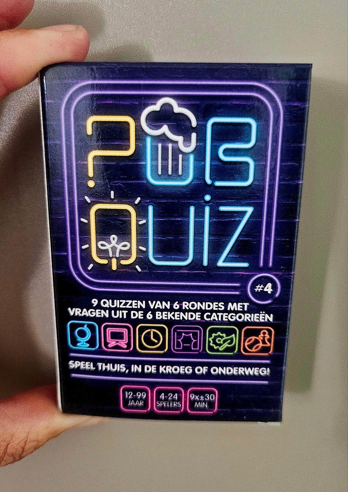 Pubquiz #4 - Gezellig quizzen met vrienden of familie, Vijf spelers of meer, Ophalen of Verzenden, Nieuw, Puzzles & Games