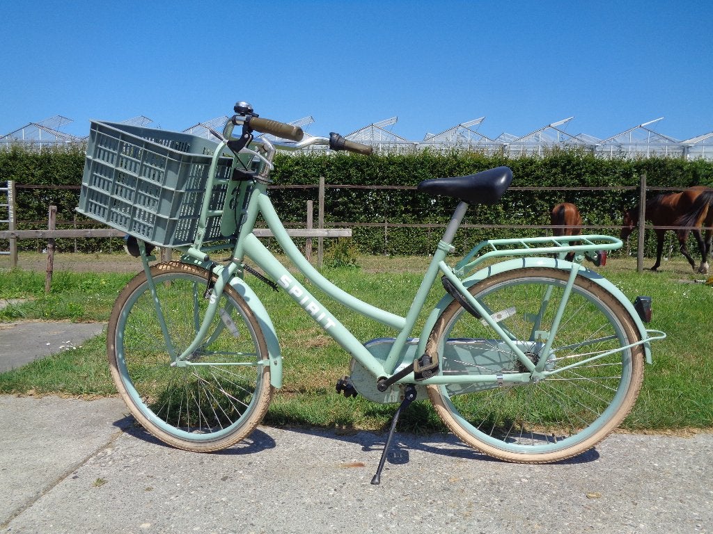 Spirit Cargo meisjesfiets - 3 versn. / 47 frame / 26 inch -, Terugtraprem, Gebruikt, Versnellingen, Spirit Cargo