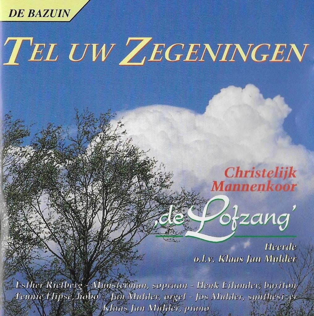 CHR.MANK. 'DE LOFZANG' HEERDE /KJ.MULDER - TEL UW ZEGENINGEN, Ophalen of Verzenden, Zo goed als nieuw, Koren of Klassiek