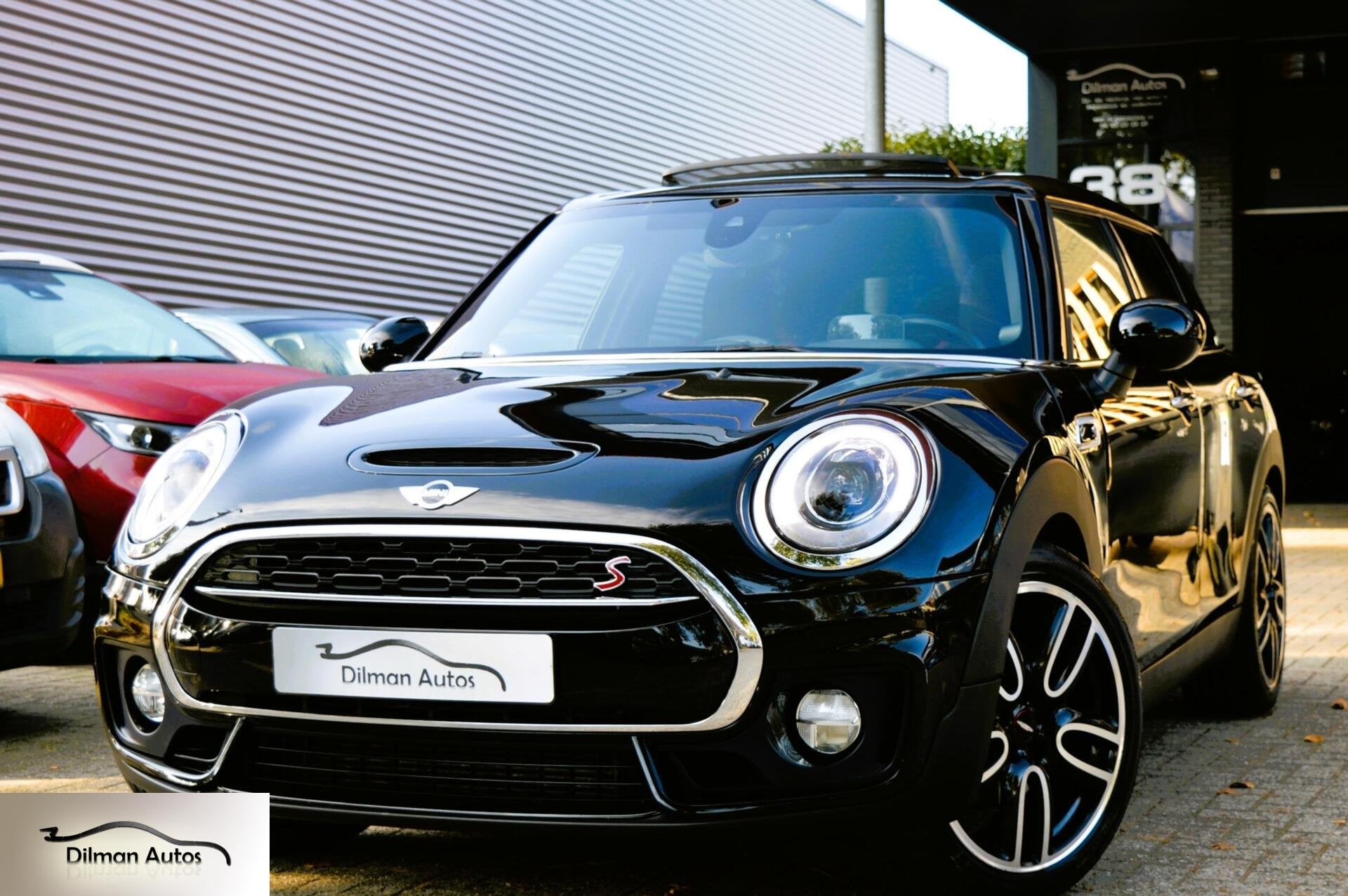 Mini Clubman 2.0 John Cooper Works Chili|Aut|Pano|Leder|Navi, Auto's, Mini, 1998 cc, Gebruikt, Met garantie (alle), Zwart