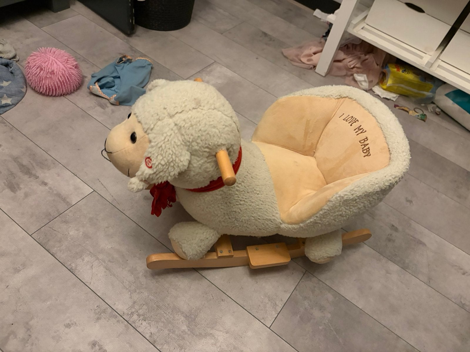Hobbelschaap met geluid, Ophalen, Zo goed als nieuw
