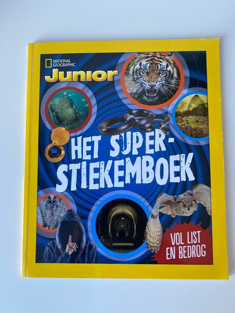 Het super stiekemboek - National Geographic Junior, Boeken, Kinderboeken | Jeugd | onder 10 jaar, Ophalen of Verzenden, Nieuw