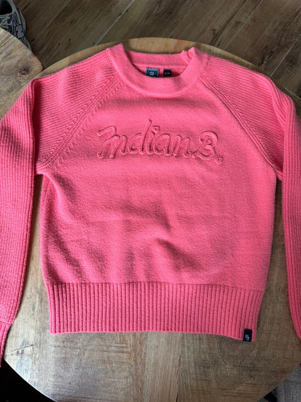 Indian Blue Jeans roze gebreide trui maat 164 / 14 jaar, Ophalen of Verzenden, Zo goed als nieuw, Meisje, Trui of Vest