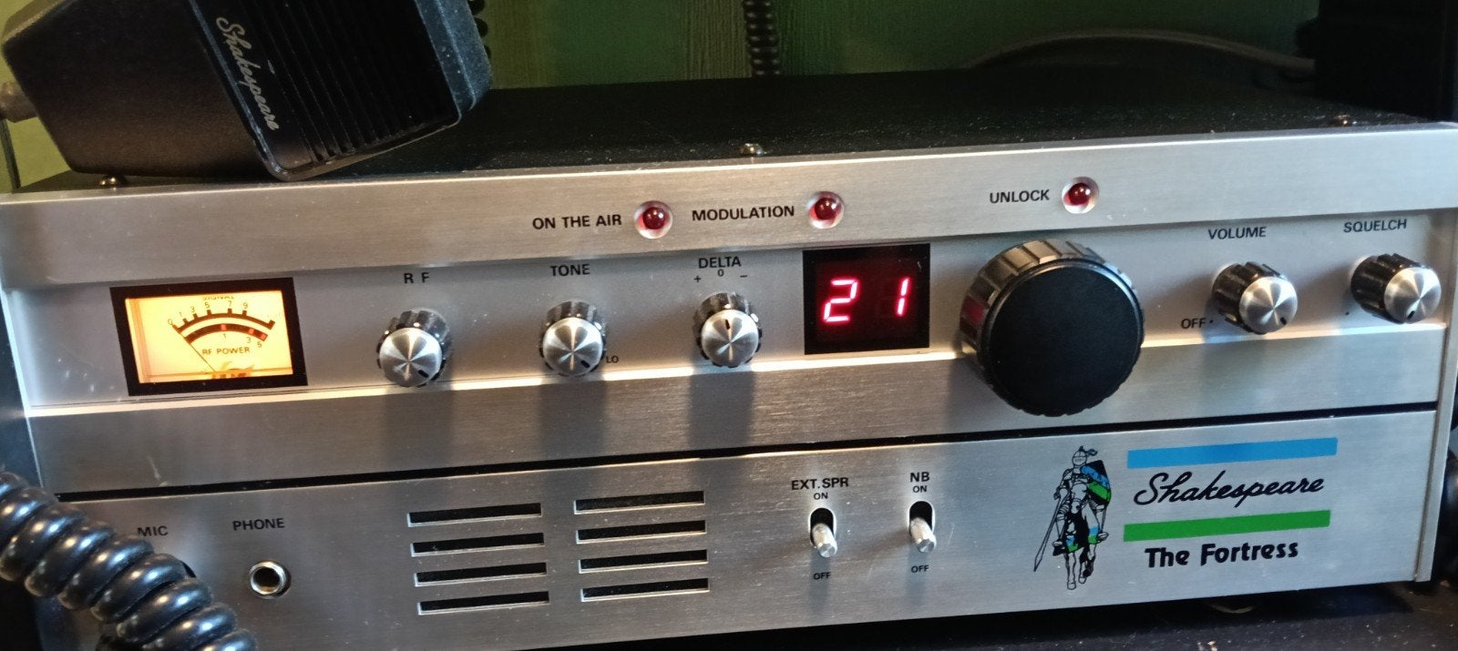 Shakespeare The Fortress 40-kanaals vintage, Telecommunicatie, Zenders en Ontvangers, Ophalen of Verzenden, Gebruikt, Zender en Ontvanger