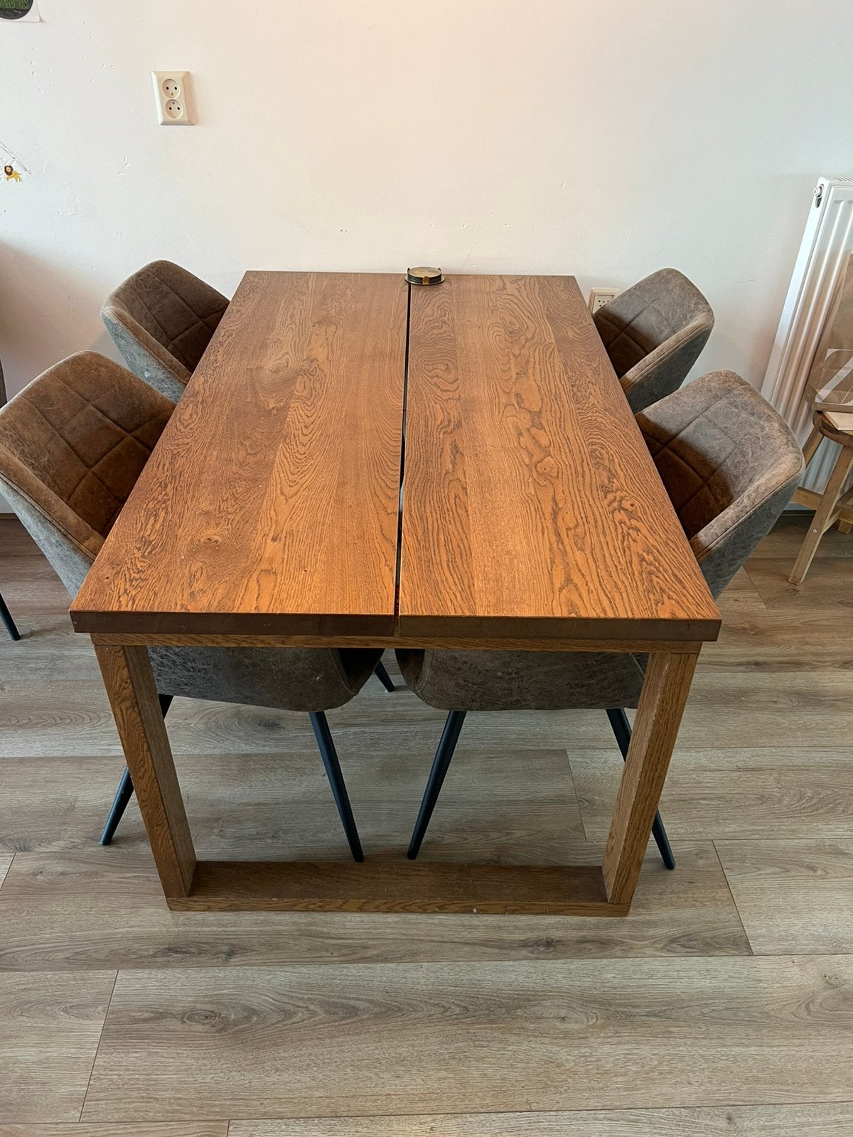 Ikea Morbylanga 4 persoons eettafel, Ophalen, 100 tot 150 cm, 50 tot 100 cm, Zo goed als nieuw