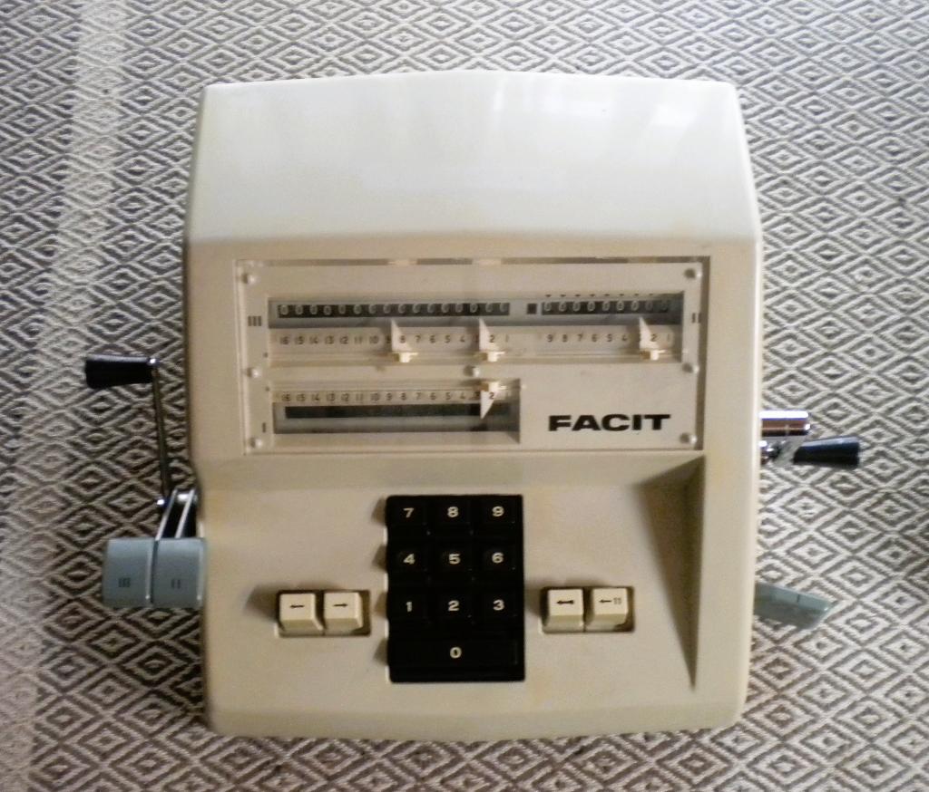 Facit 1004 mechanische rekenmachine, Ophalen of Verzenden