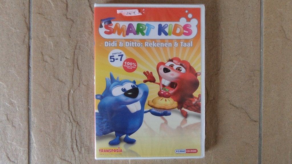 CD rom Smart Kids Didi 5 - 7 jaar ( software ), Computers en Software, Educatie- en Cursussoftware, Ophalen of Verzenden, Nieuw