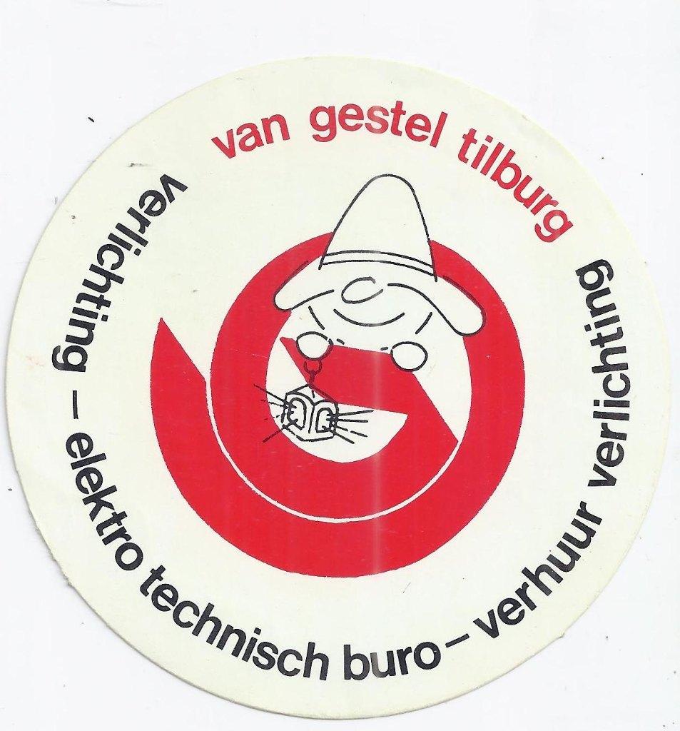 So33 sticker van gestel tilburg electrotechnisch bureau, Verzamelen, Ophalen of Verzenden, Zo goed als nieuw, Bedrijf of Vereniging