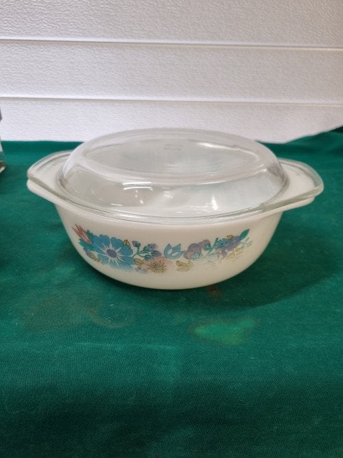 afdekschaal schott mainz bloemen vintage, Ophalen of Verzenden, 'T Olde Gre-j, Info@toldegrej.nl, Endepoelstraat 20f Didam