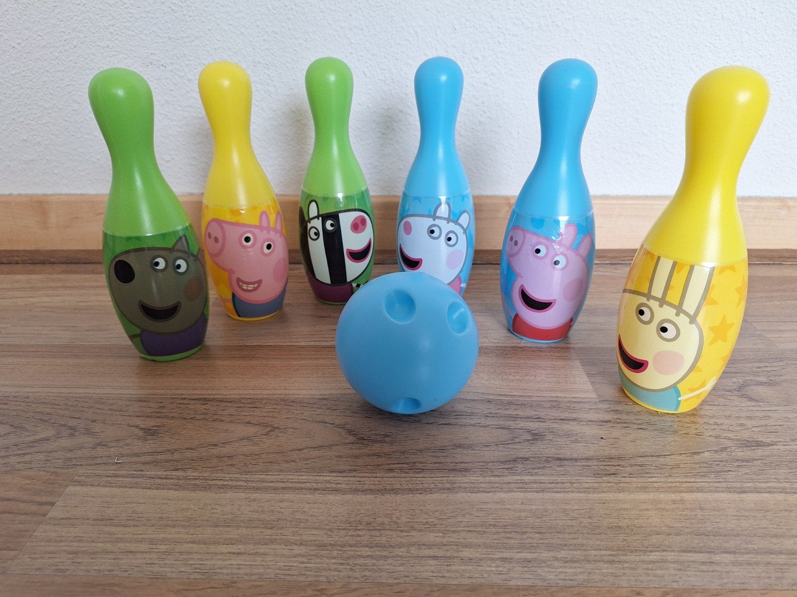 Peppa big bowling set, Kinderen en Baby's, Speelgoed | Overig, Ophalen of Verzenden, Gebruikt, Jongen of Meisje