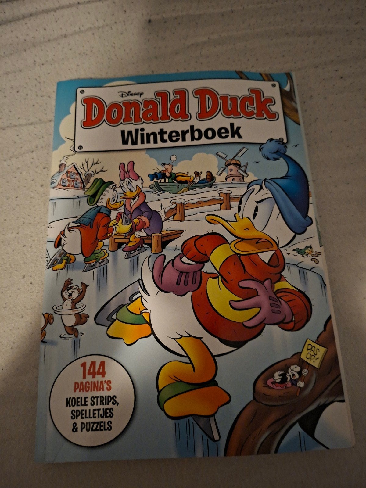 Donald duck winterboek, 1 speler, Zo goed als nieuw, Vanaf 3 jaar, Ophalen