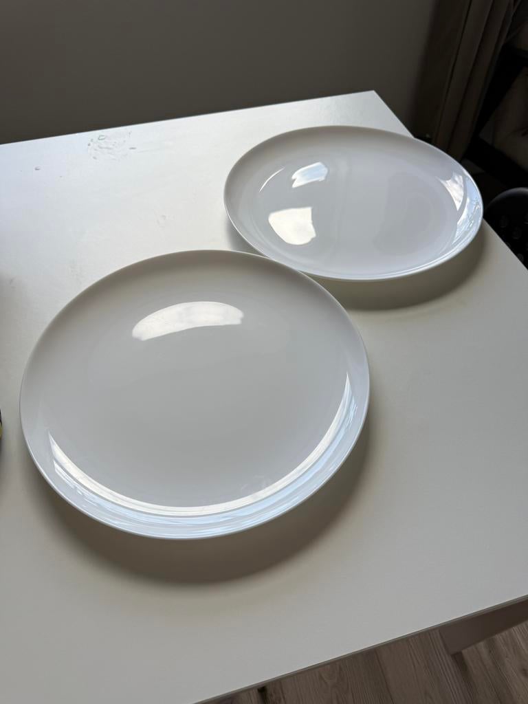 Set of 2 round serving platters, Huis en Inrichting, Keuken | Keukenbenodigdheden, Ophalen of Verzenden