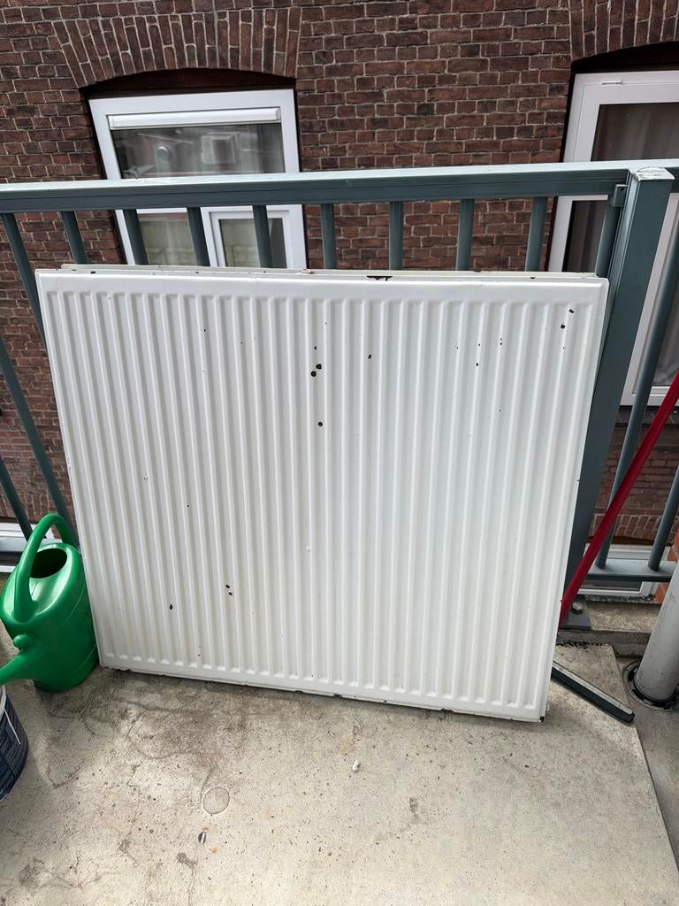 Gratis ophalen: Witte paneelradiator, gebruikt, Doe-het-zelf en Verbouw, Verwarming en Radiatoren, Ophalen, Gebruikt, Radiator