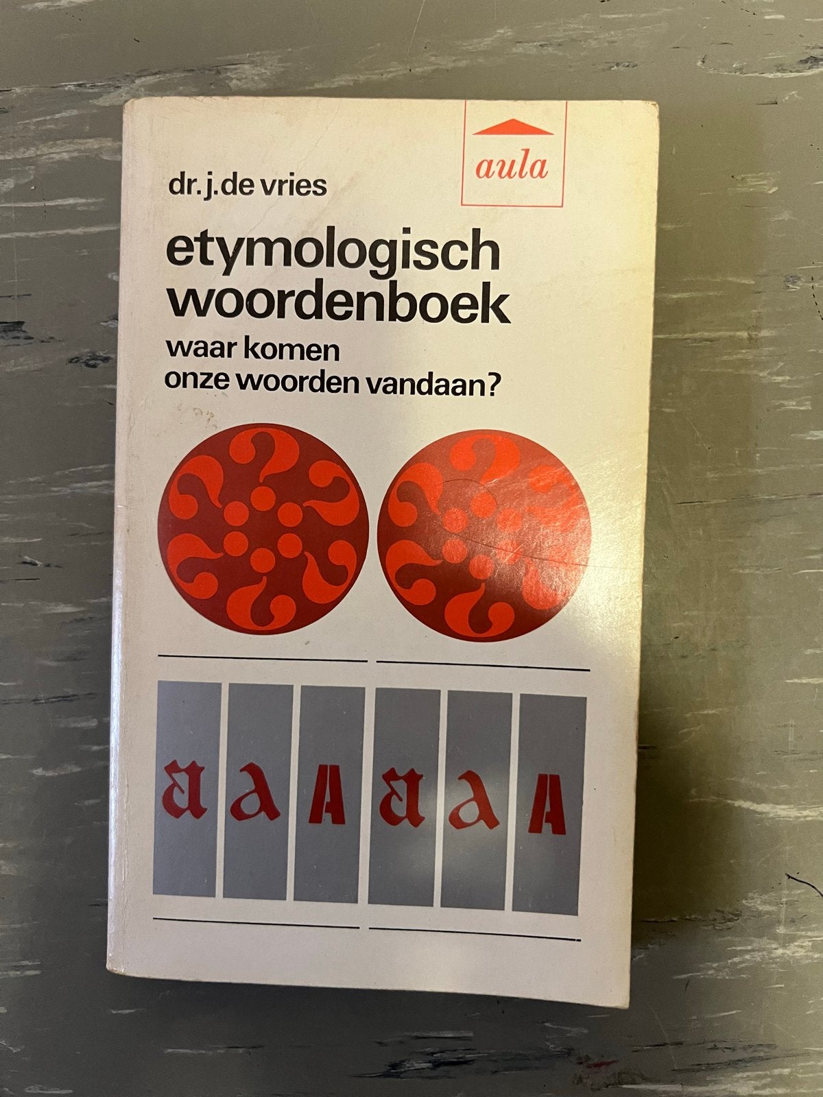Etymologisch woordenboek - dr. J. de Vries, Boeken, Ophalen of Verzenden, Gelezen, Overige uitgevers, Nederlands