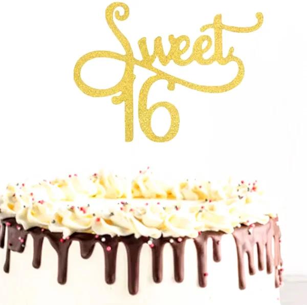 Sweet 16 set met diadeem en sjerp, Versiering, Verjaardag, Nieuw, Ophalen of Verzenden