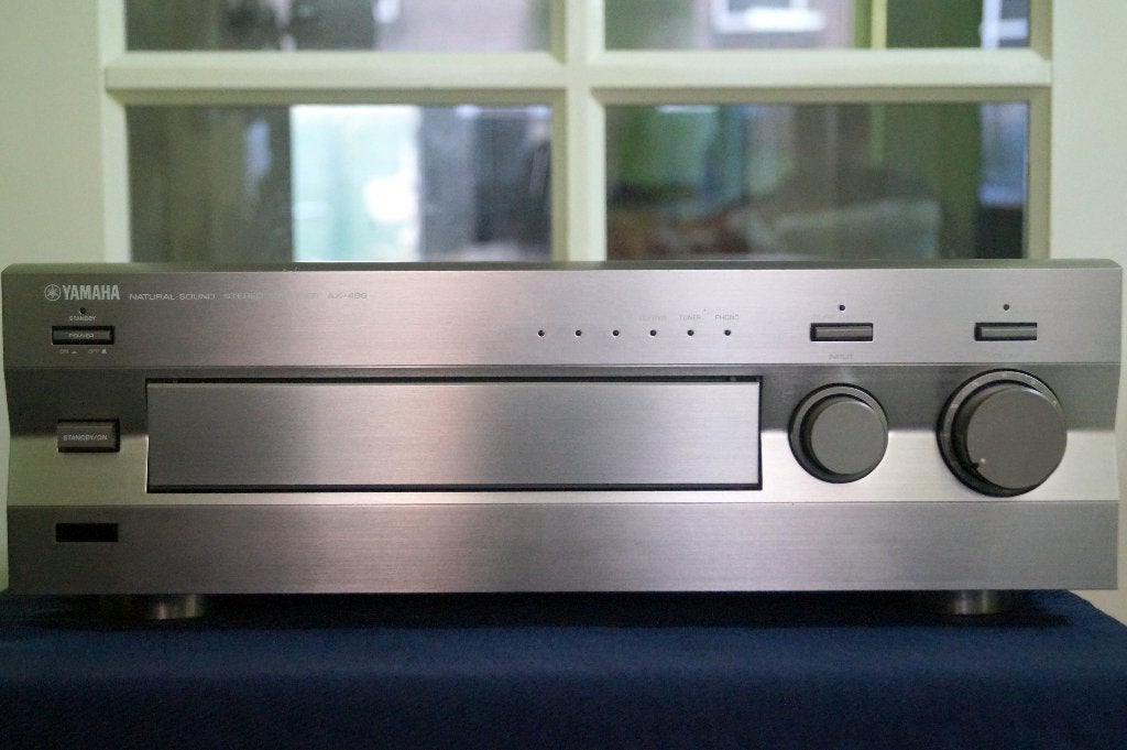 YAMAHA AX-496 Versterker ( 1jr garantie), Audio, Tv en Foto, Versterkers en Receivers, Gebruikt, Stereo, 120 watt of meer, Yamaha