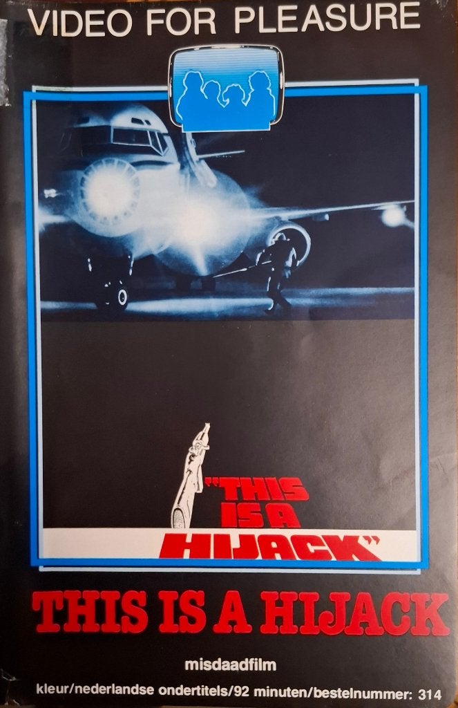 This is a Hijack - Betamax - Video for Pleasure 314, Cd's en Dvd's, Engels, Betamax, Ophalen of Verzenden, Zo goed als nieuw