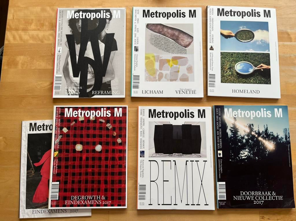 Metropolis M jaargang 2017 compleet - zgan, Ophalen, Zo goed als nieuw, Overige typen