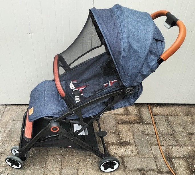 Costway opvouwbare kinderbuggy verstelbare rugleuning kap, Kinderen en Baby's, Ophalen, Zo goed als nieuw, Overige merken, Verstelbare rugleuning