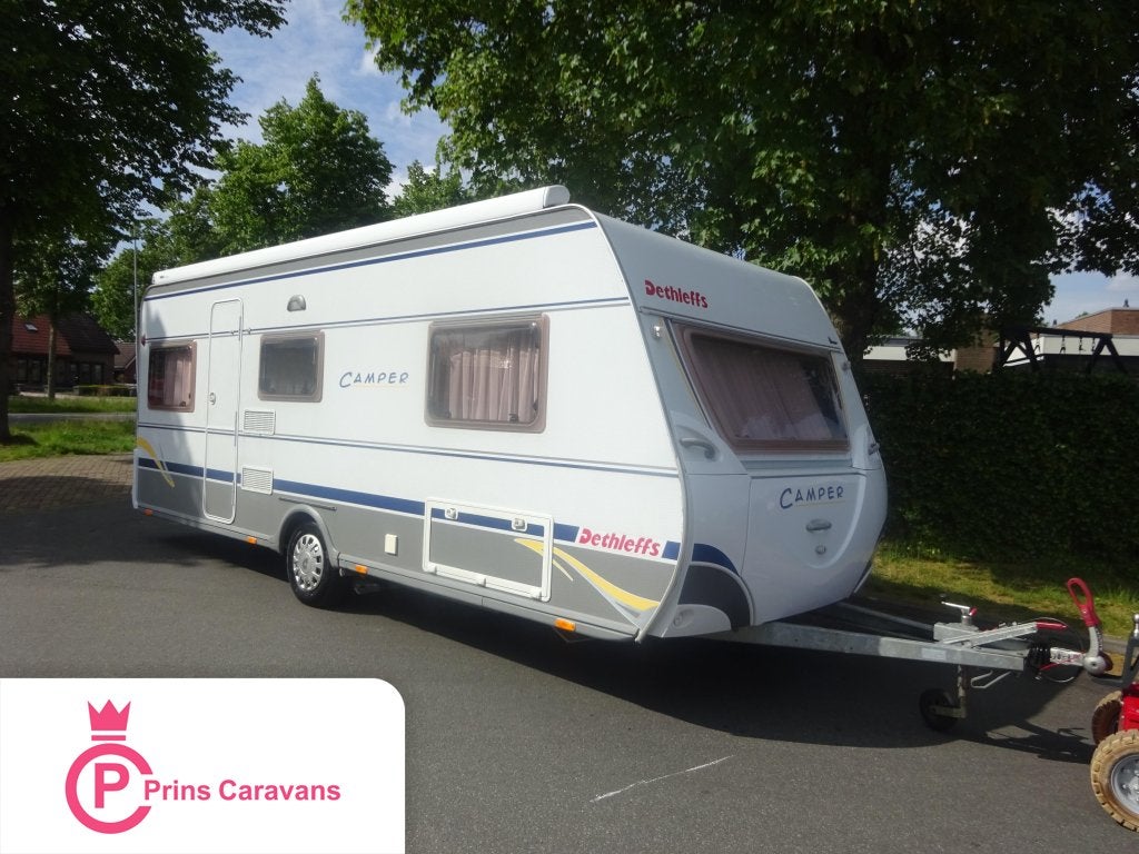 Dethleffs Camper 540 GERESERVEERD, Caravans en Kamperen, Caravans, Rondzit, Bedrijf, Dethleffs, 5 tot 6 meter