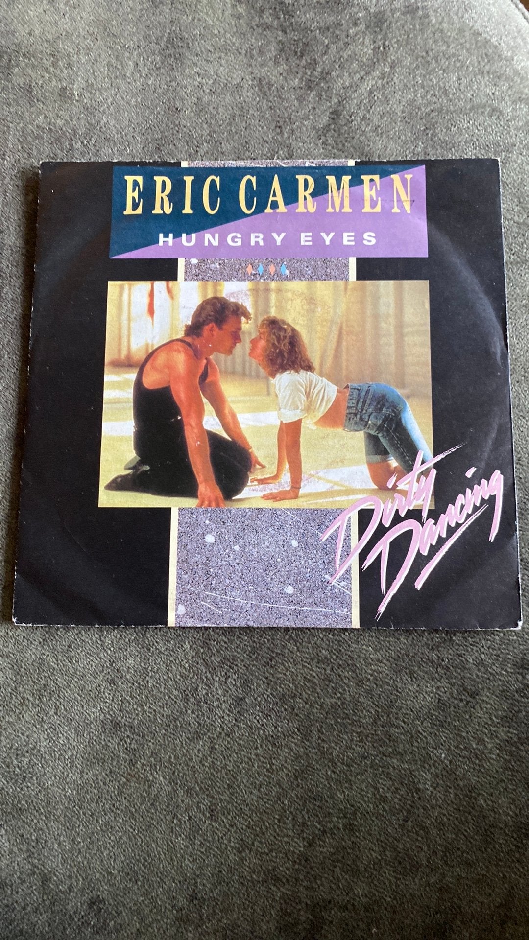 Vinyl single Eric Carmen - Hungry eyes (Dirty Dancing), Cd's en Dvd's, Vinyl Singles, Ophalen of Verzenden, Zo goed als nieuw