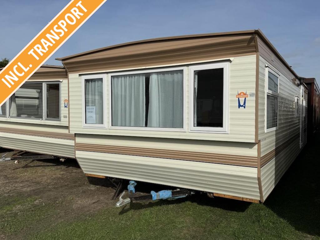 Sunseeker Mallorca super dubbelglas in nieuwstaat!, Caravans en Kamperen, Stacaravans, Tot en met 4