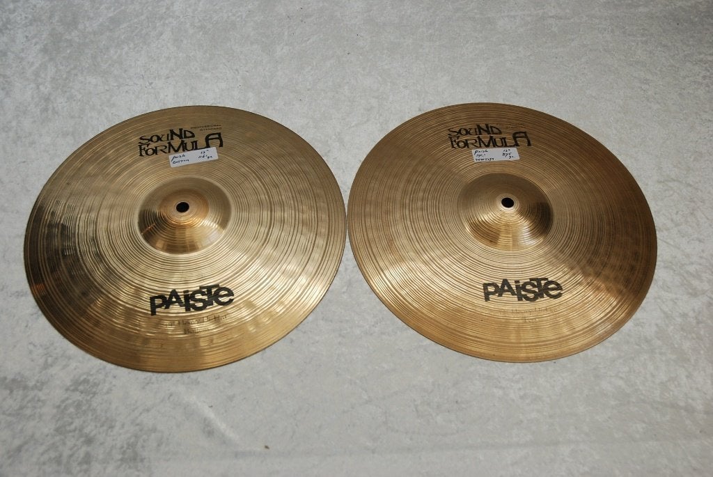 Paiste Sound formula hihats 875/1161gr 13 inch  <25252374>, Muziek en Instrumenten, Gebruikt, ., Drums of Percussie, Ophalen of Verzenden