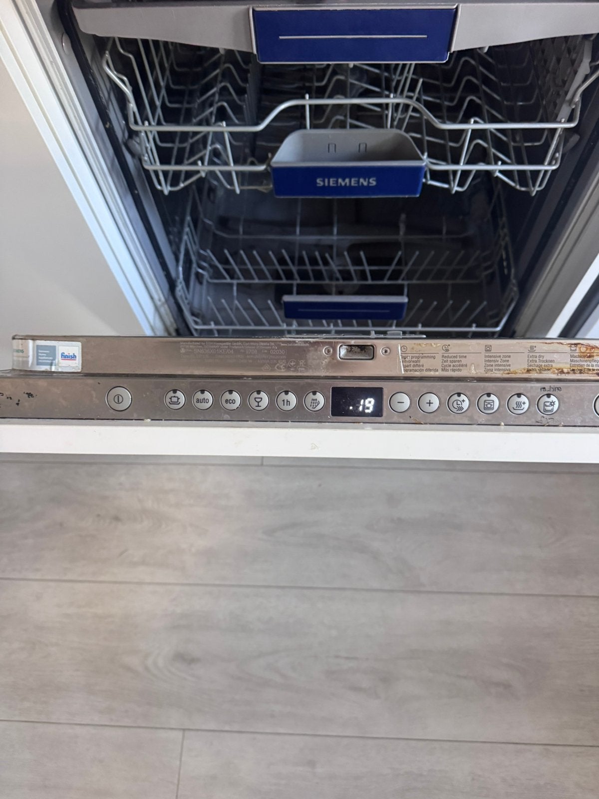 Vaatwasser, Ophalen, Zo goed als nieuw, Inbouw, Minder dan 85 cm