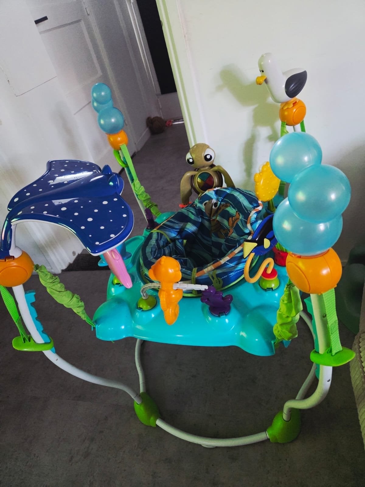 Baby Jumper, Ophalen, Gebruikt