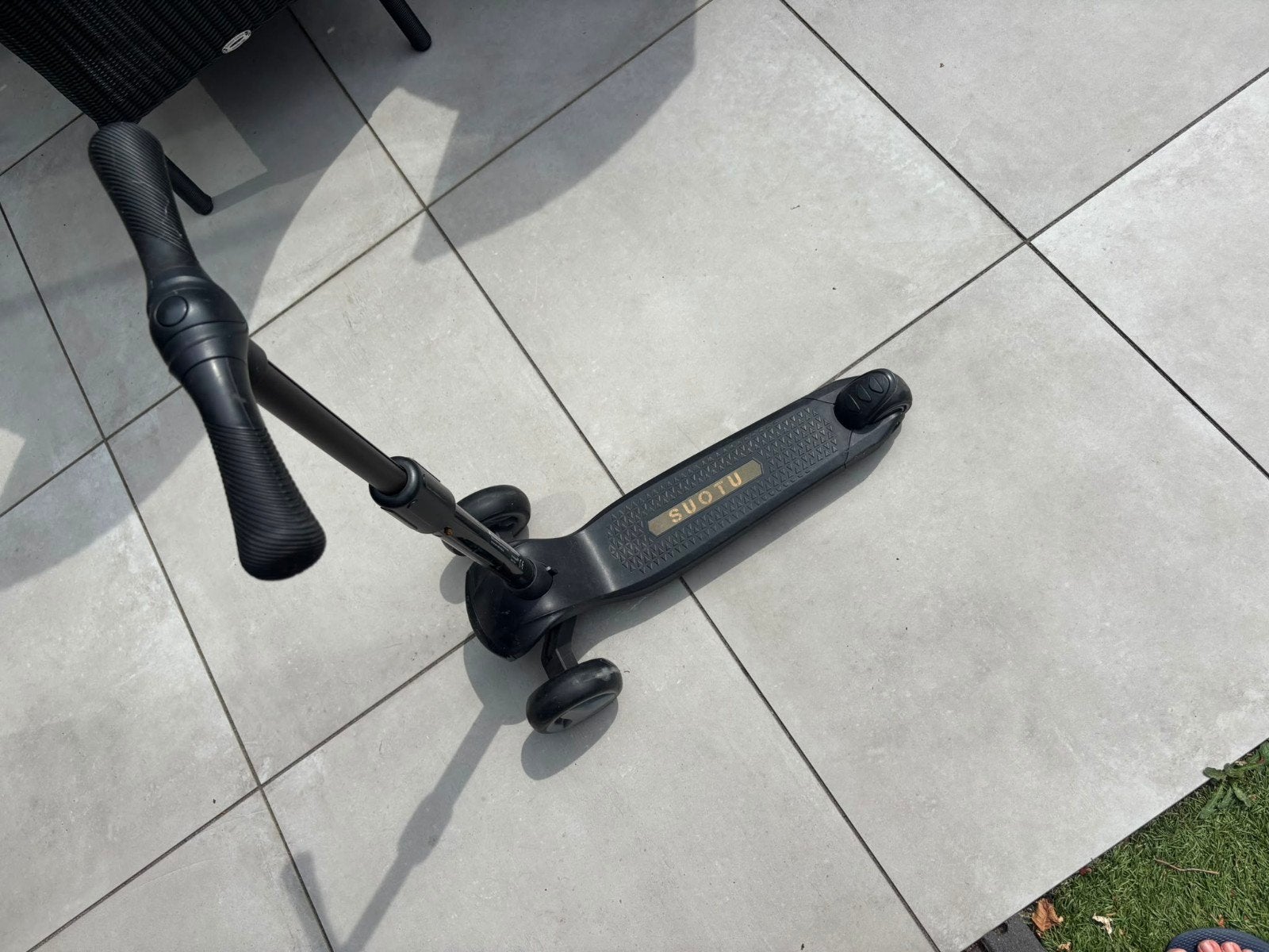 Driewieler step Suotu met lampjes, Fietsen en Brommers, Steps, Ophalen, Gebruikt, Gewone step