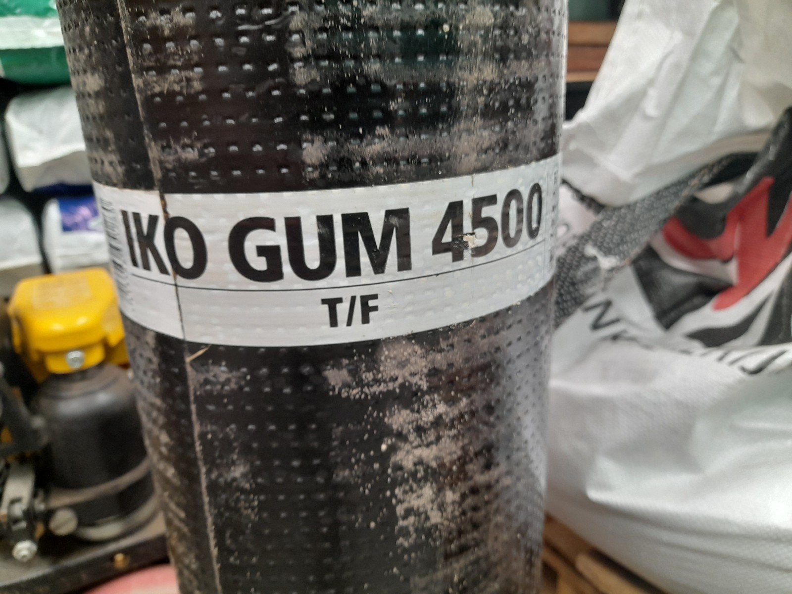 Nieuwe Iko Powergum 4500 Dakbedekking - 1x7,5m rollen, Ophalen, Overige materialen, Zwart, Nieuw