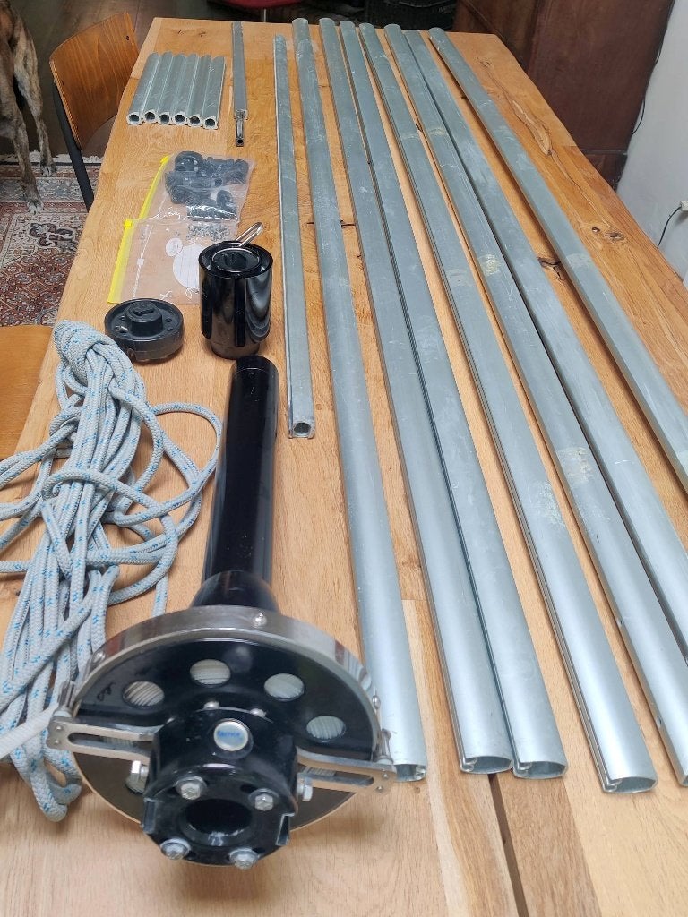 Facnor FD230 FlatDeck furler, Ophalen, Zo goed als nieuw, Tuigage en Masten, Zeilboot