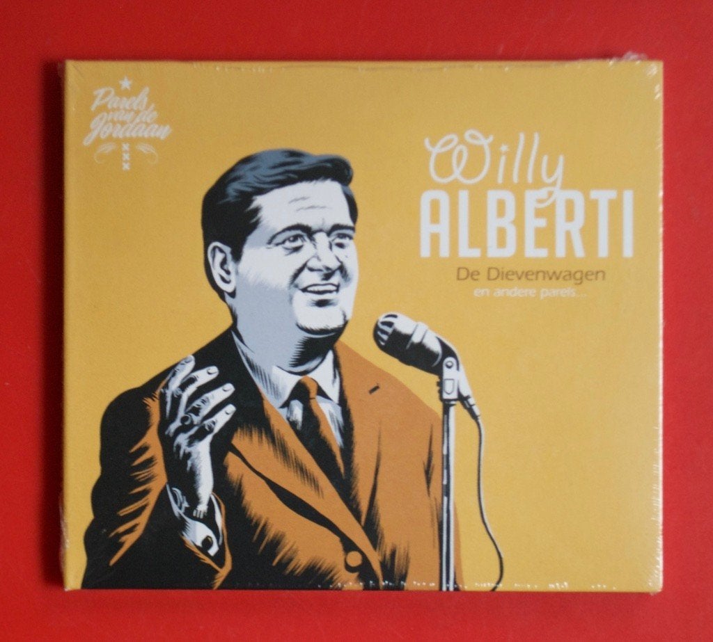 cd Willy Alberti De dievenwagen en andere parels Westertoren, Ophalen of Verzenden, Zo goed als nieuw, Verzamelalbum, Nederlandstalig
