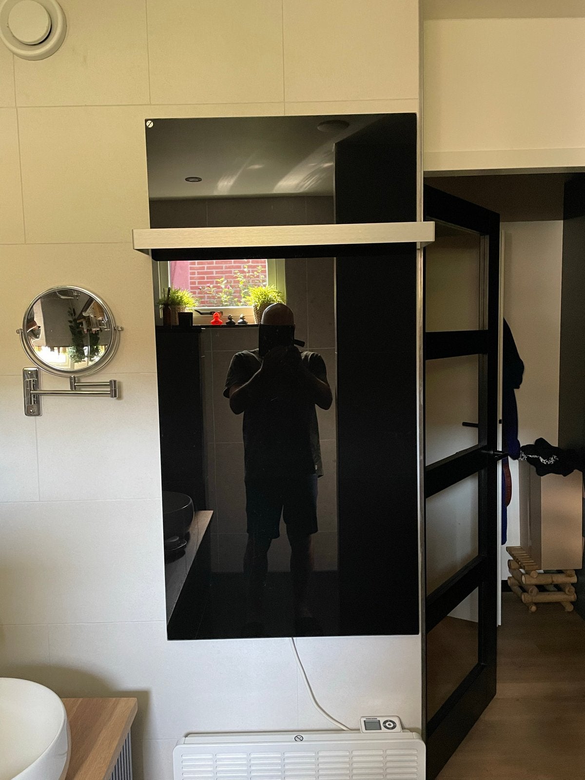 Infraroodpaneel 120x60 cm - Efficiënte Verwarming, Ophalen, 500 tot 800 watt, Overige typen, Zo goed als nieuw