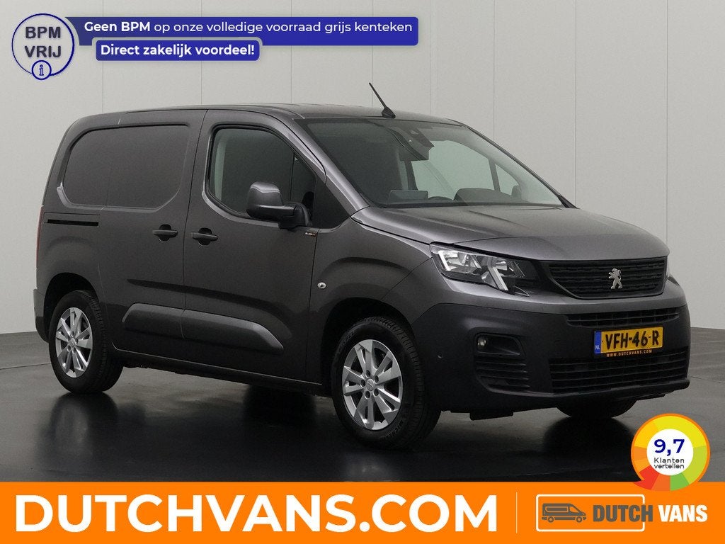 Peugeot Partner 1.5BlueHDI 130PK Automaat Premium | 3-Zits |, 1350 kg, Gebruikt, 4 cilinders, 23 km/l