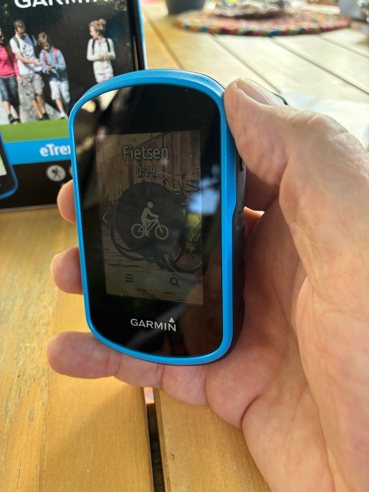 Garmin eTrex Touch 25 GPS Navigatie voor Fietsen/Wandelen, Fietsen en Brommers, Ophalen of Verzenden, Zo goed als nieuw