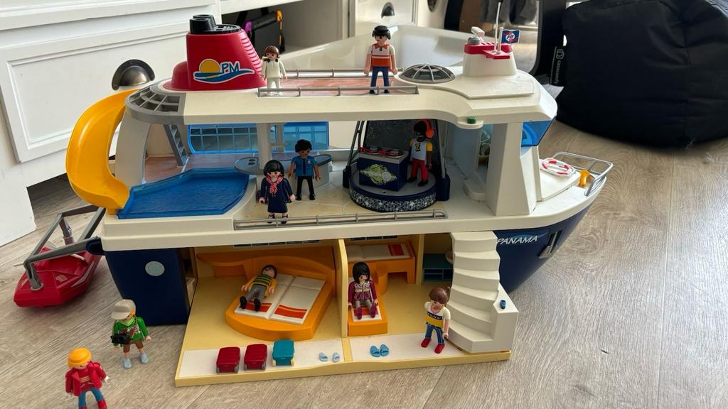 Playmobil Cruiseboot 6978 - Compleet met accessoires, Kinderen en Baby's, Speelgoed | Playmobil, Ophalen, Zo goed als nieuw, Complete set