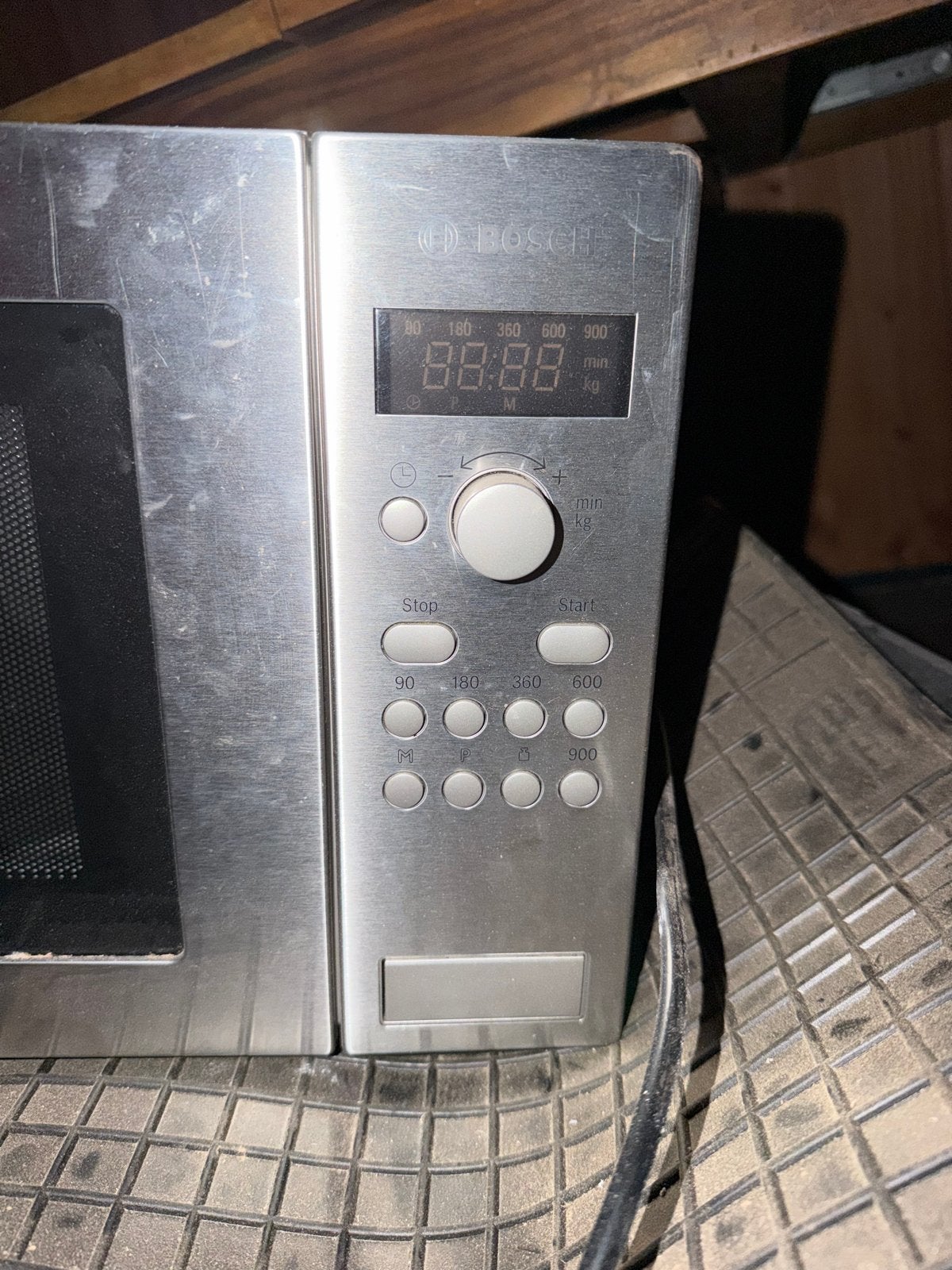 Gratis Bosch magnetron - Werkt perfect, Witgoed en Apparatuur, Ophalen, Gebruikt, Magnetron, Draaiplateau