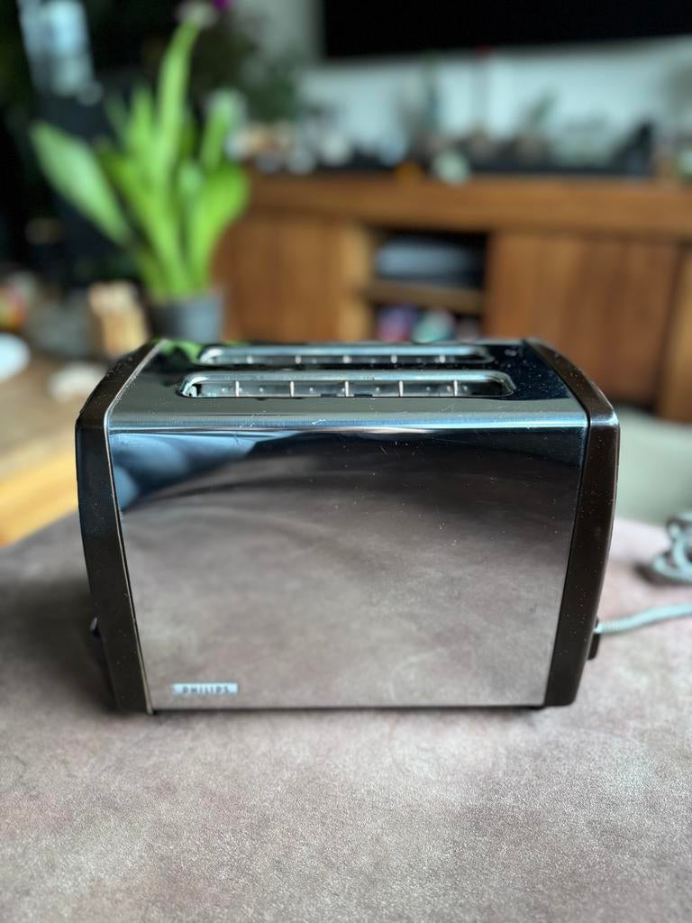 Vintage Philips broodrooster HD 4139 uit jaren 70/80, Witgoed en Apparatuur, Broodroosters, Gebruikt, Ophalen of Verzenden