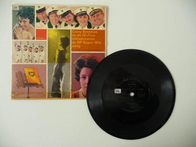 single CORRY BROKKEN flexsingle RECLAME BP (R), Gebruikt, Overige genres, 7 inch, Single