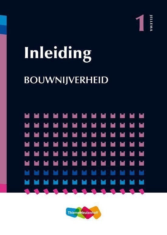 Jellema Inleiding bouwnijverheid deel 1, Ophalen of Verzenden, Beta, Zo goed als nieuw, HBO