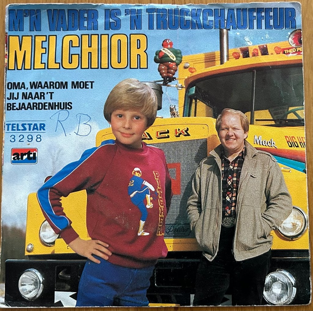 Piraten Single Melchior(Telstar)., Gebruikt, Verzenden, 7 inch, Overige typen