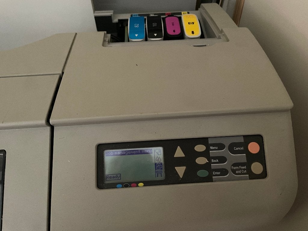 HP DesignJet 500 grootformaat printer, Hp, Gebruikt, Kleur printen, Printer