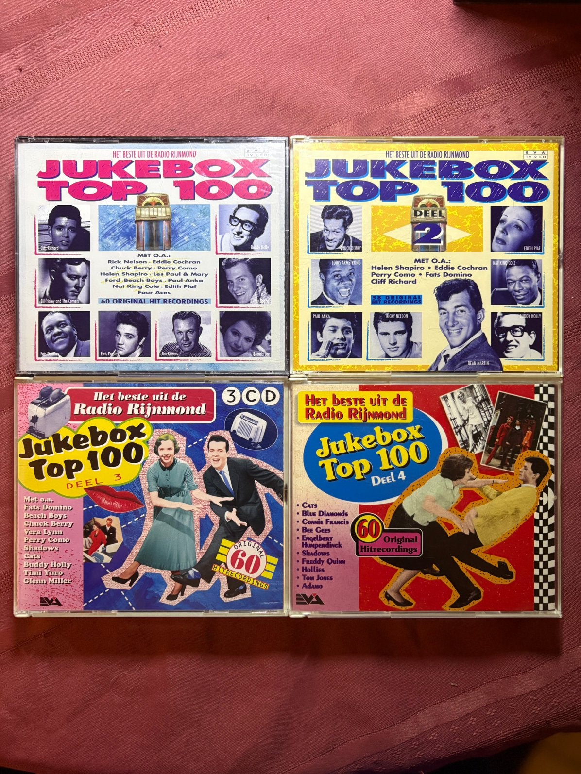 Serie Het Beste uit De Jukebox Top 100 deel 1 t/m 4, Cd's en Dvd's, Verzenden, Gebruikt, Pop